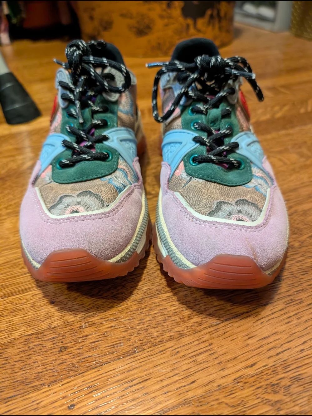 Coach X Kaffe Fassett Sneaker Sz 8